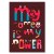 Poster metal My coffee is my power gift