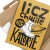 Poster metal Licz chwile nie kalorie gift