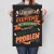 Poster metal Głupota gift