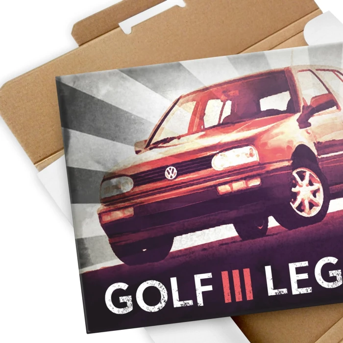 Poster metal GOLF III Legend gift