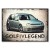Poster metal Golf IV legend gift