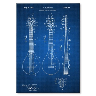 Poster metal Stringed Instrument Tech gift