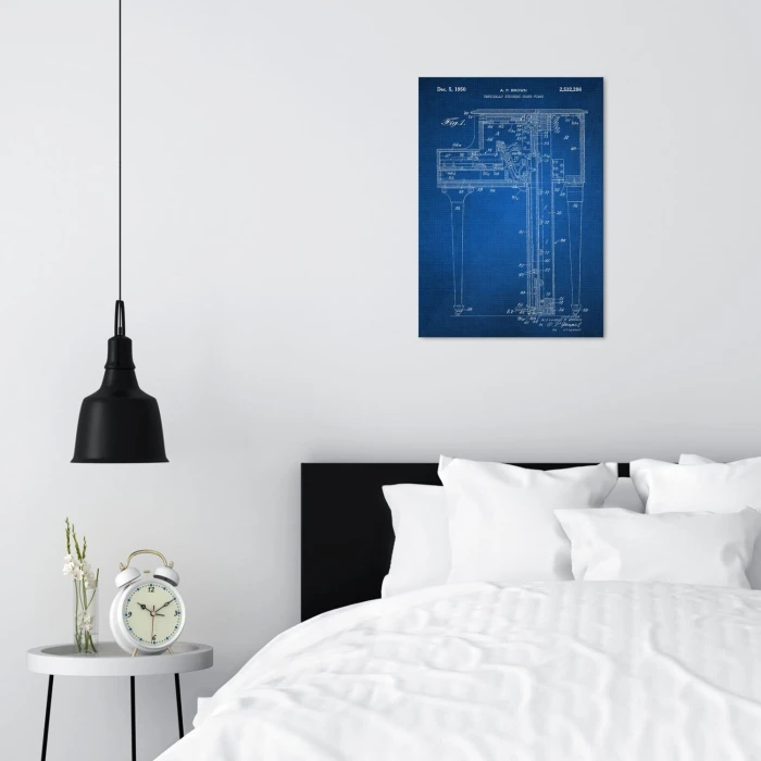 Poster metal Grand Piano Tech gift