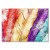 Plakat metalowy Colour feathers Prezent