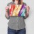 Plakat metalowy Colour feathers Prezent