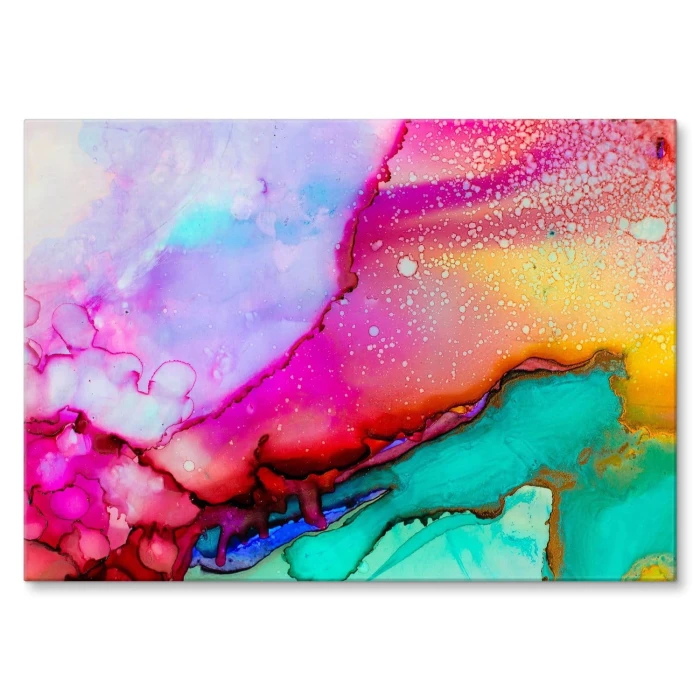 Poster metal Colourful abstract gift