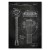Plakat metalowy Electrical stringed instrument slate Prezent