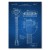 Plakat metalowy Electrical stringed instrument tech Prezent