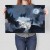 Poster metal Night in mountains gift