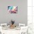 Poster metal Colourful space gift