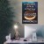 Poster metal W kosmos latają gift