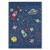 Plakat metalowy Cartoon galaxy Prezent