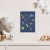 Plakat metalowy Cartoon galaxy Prezent
