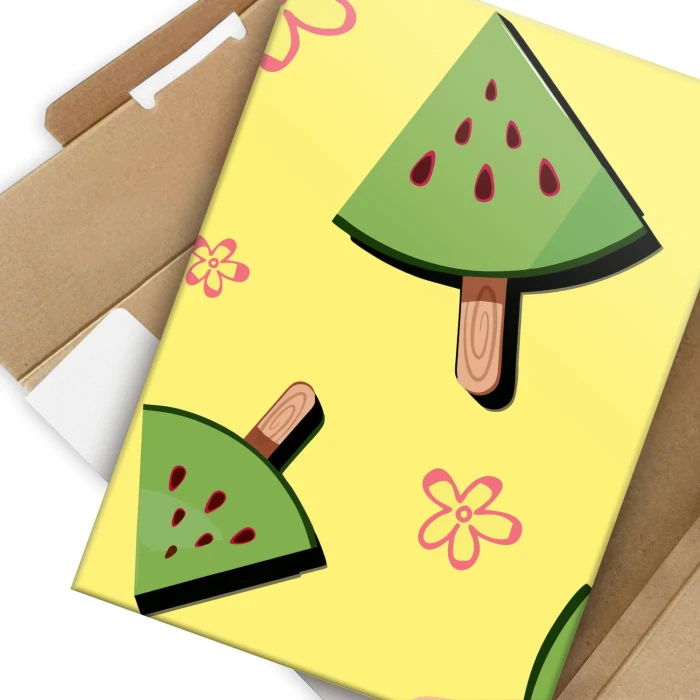 Plakat metalowy Lody na patyku Prezent