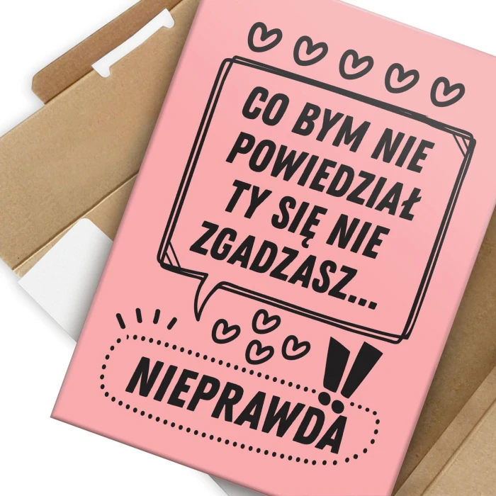 Plakat metalowy Co bym nie powiedział Prezent