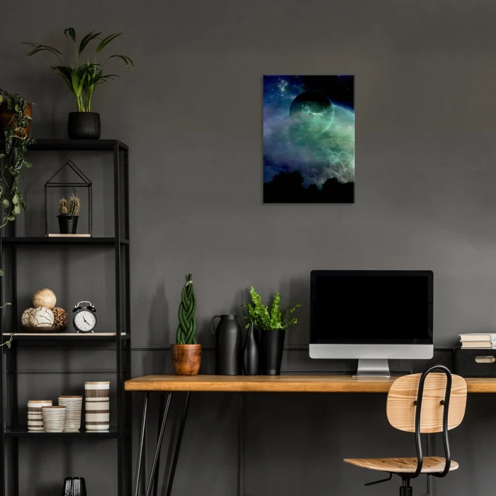 Plakat metalowy Magic moon Prezent