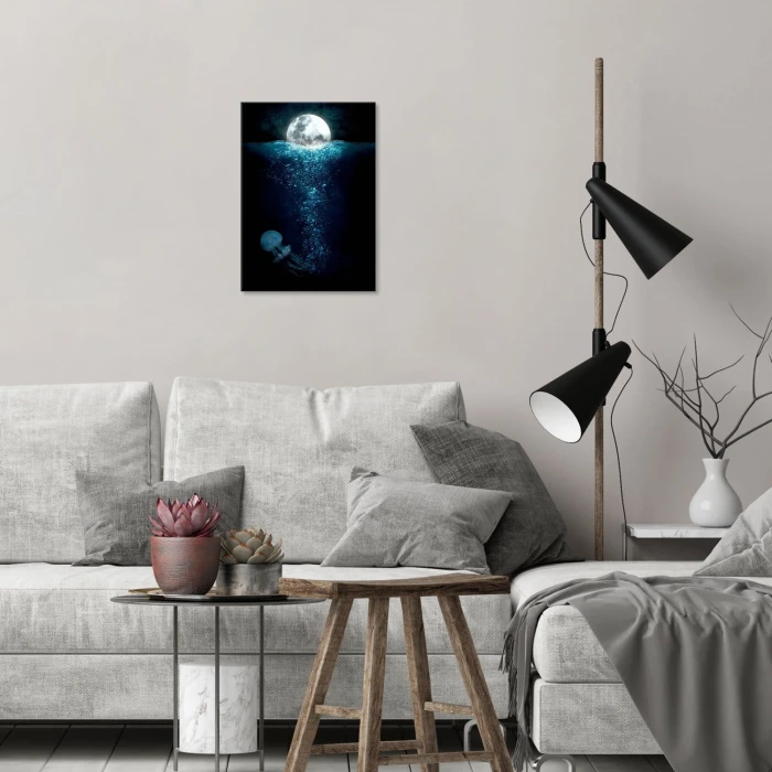 Plakat metalowy Życie w oceanie Prezent