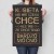 Poster metal Kobieta chce bardzo mocno gift