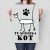 Poster metal tu mieszka kot gift
