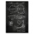 Poster metal Violin instrument Slate gift