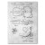 Plakat metalowy Violin instrument Stone Prezent
