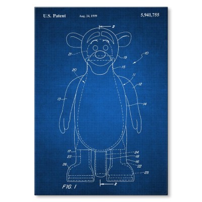 Poster metal Tiger toy Tech gift
