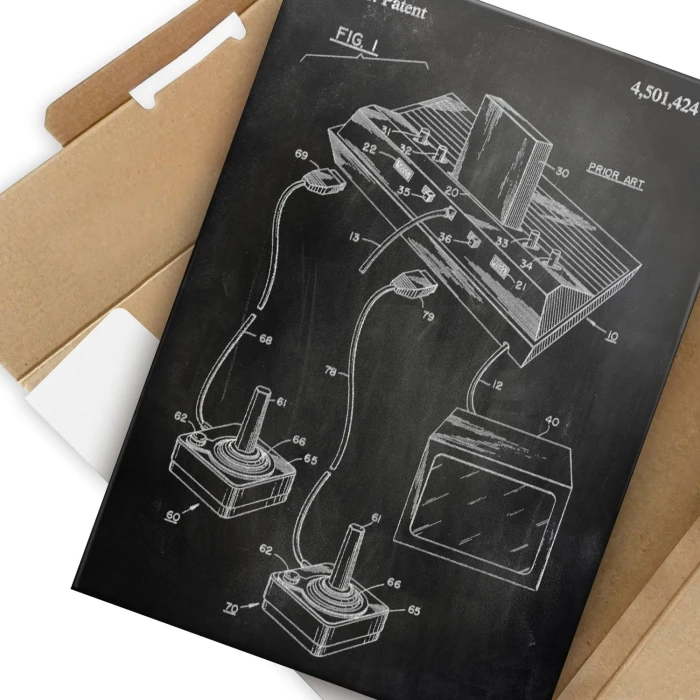 Poster metal Game Console Slate gift