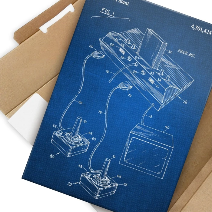 Poster metal Game Console Tech gift