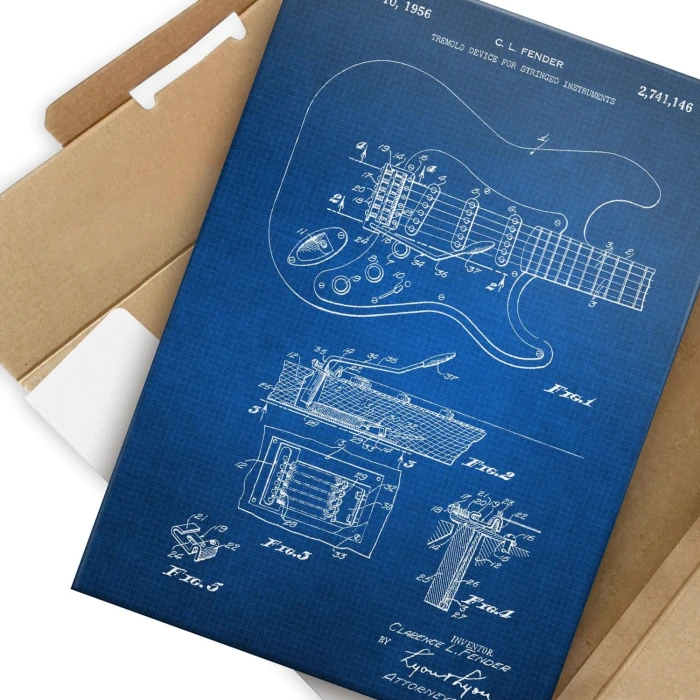 Poster metal Guitar tremolo Tech gift