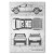 Plakat metalowy Tesla Cybertruck Stone Prezent