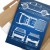 Plakat metalowy Tesla Cybertruck Tech Prezent