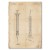 Plakat metalowy Medical syringe Retro Prezent