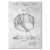 Poster metal Snare Drum Stone gift