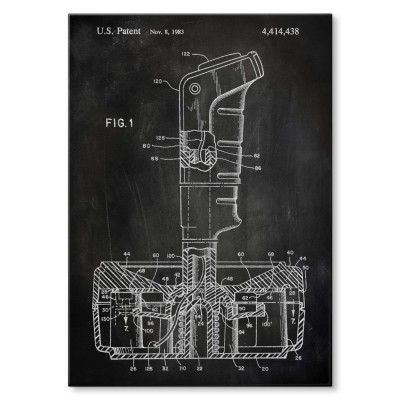 Poster metal Joystick Game Slate gift