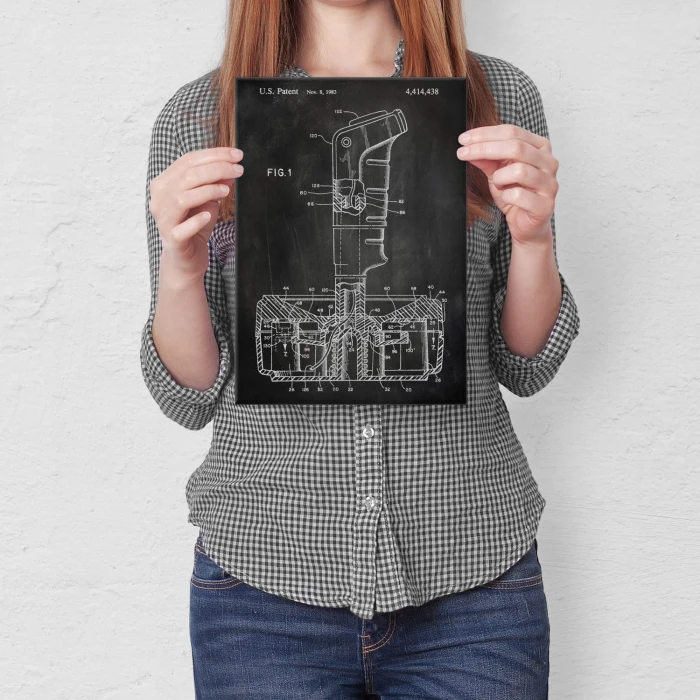Plakat metalowy Joystick Game Slate Prezent