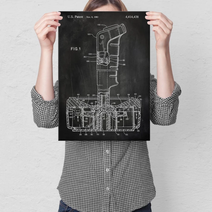 Poster metal Joystick Game Slate gift