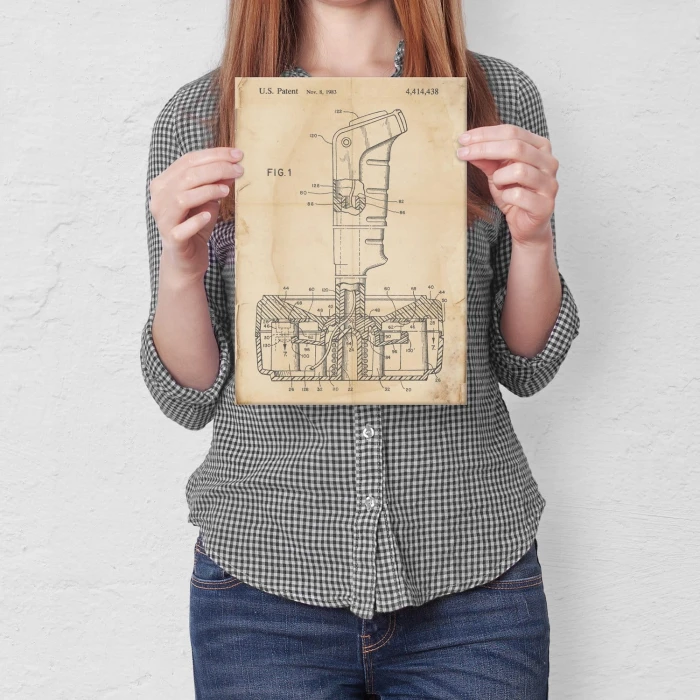 Poster metal Joystick Game Retro gift