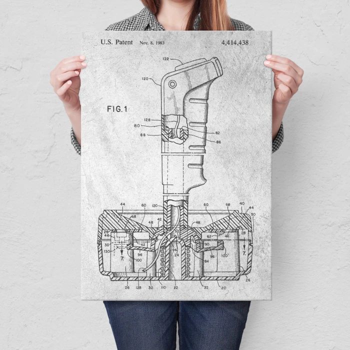 Poster metal Joystick Game Stone gift