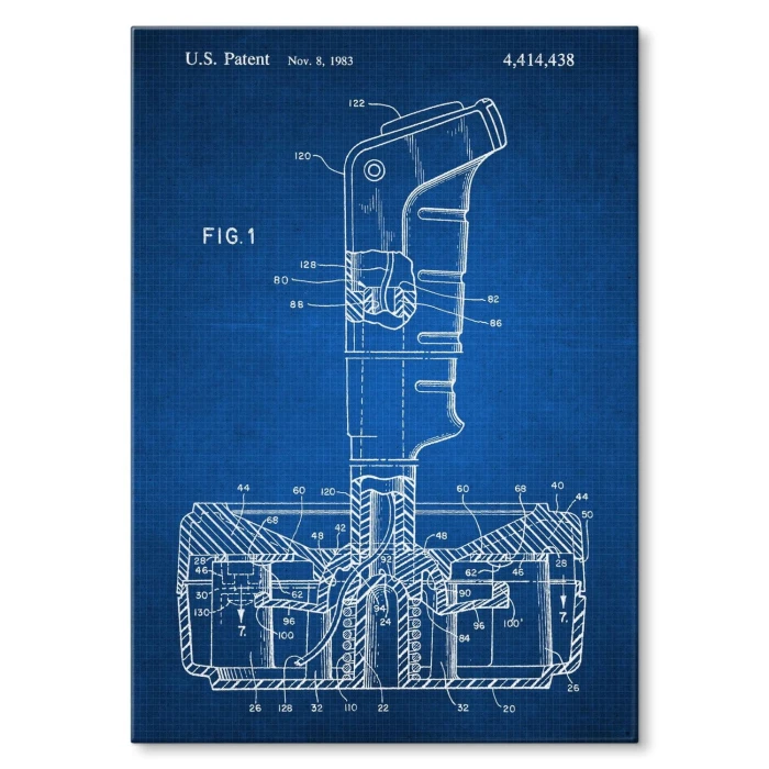 Poster metal Joystick Game Tech gift
