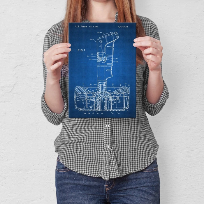 Poster metal Joystick Game Tech gift