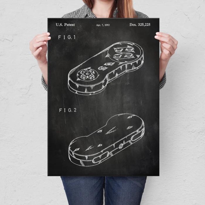Poster metal Gamepad Slate gift