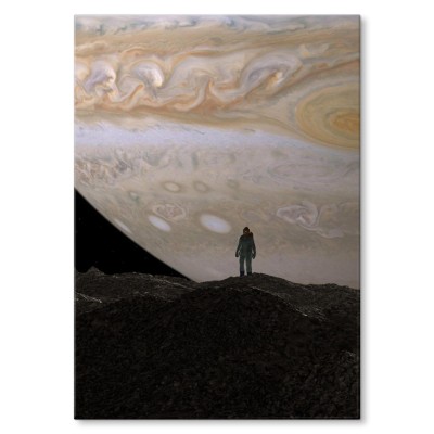 Poster metal big planet gift