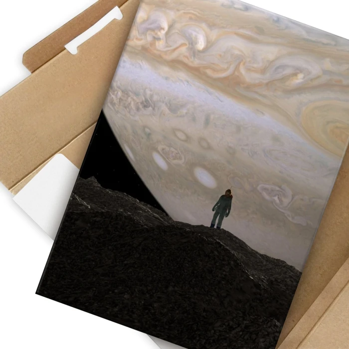 Poster metal big planet gift