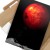 Poster metal red planet by night gift