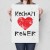 Poster metal Kocham rower gift