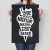Poster metal Życie jest niepewne gift