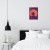 Poster metal ballerina in orange gift