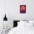 Plakat metalowy orange graph Prezent