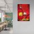Poster metal w piątek wino gift