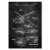 Poster metal Electric violin gift